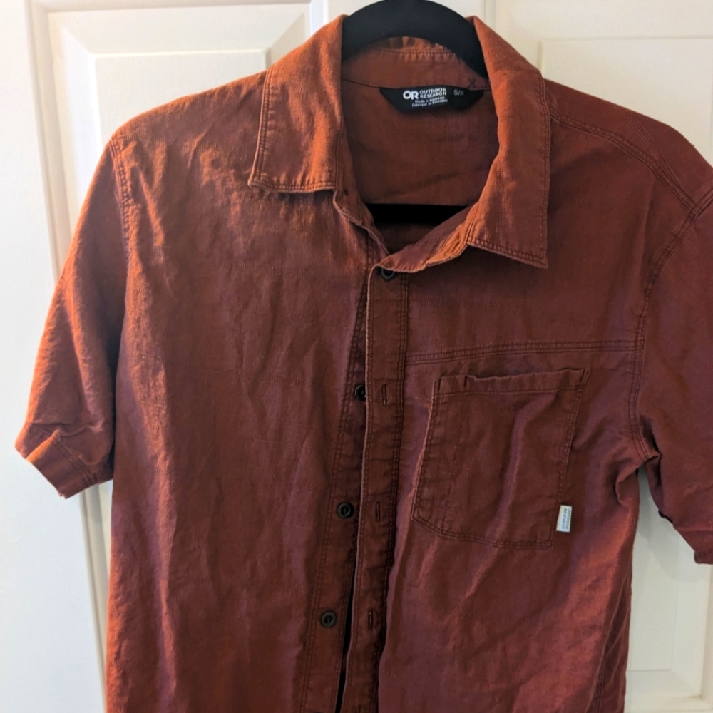 Outdoor Research men's button down short sleeve